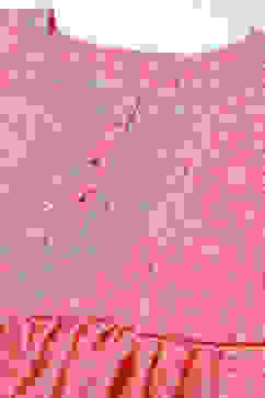 Pink Modal Machine Embroidered Unstitched Suit Set image number 2