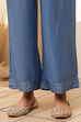 Light Blue Net Layered Suit Set image number 2