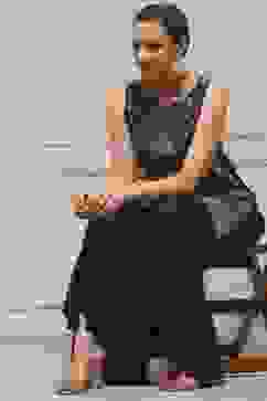 Purple Viscose Blend Straight Printed Kurta Pants Set image number 0