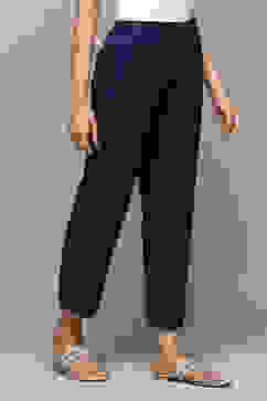 Navy Regular Pants image number 3