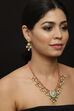 Mint Green & Pink Necklace Set image number 3