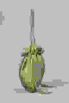 Dark Gold Fabric Potli Bag image number 4