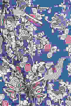 Blue Cotton A-Line Kurta Palazzo Suit Set image number 2