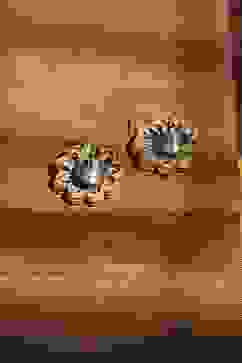 Dark Pink Brass Studs image number 2