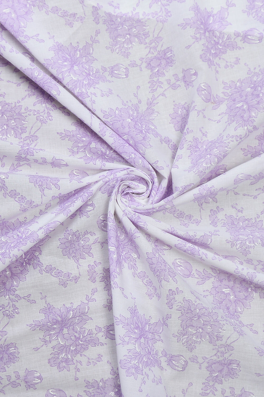 Peach Cotton Hand Embroidered Unstitched Suit Set image number 2