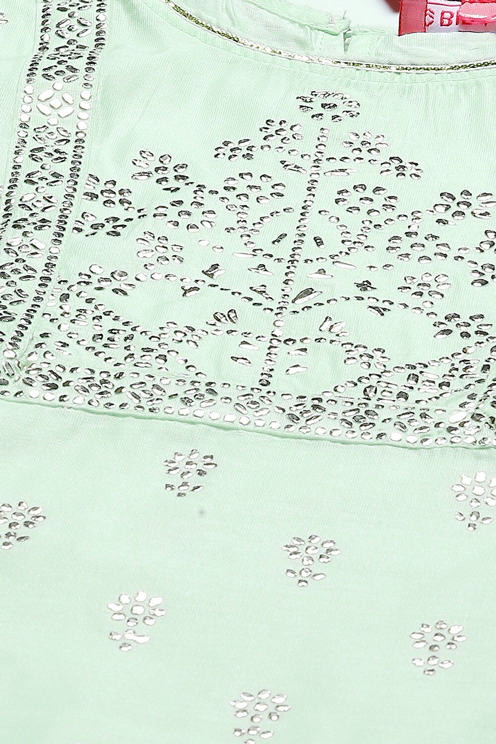 Light Blue Art Silk Flared Kurta Churidar Suit Set image number 1