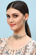 Oxidised Gold Alloy Necklace Set image number 1