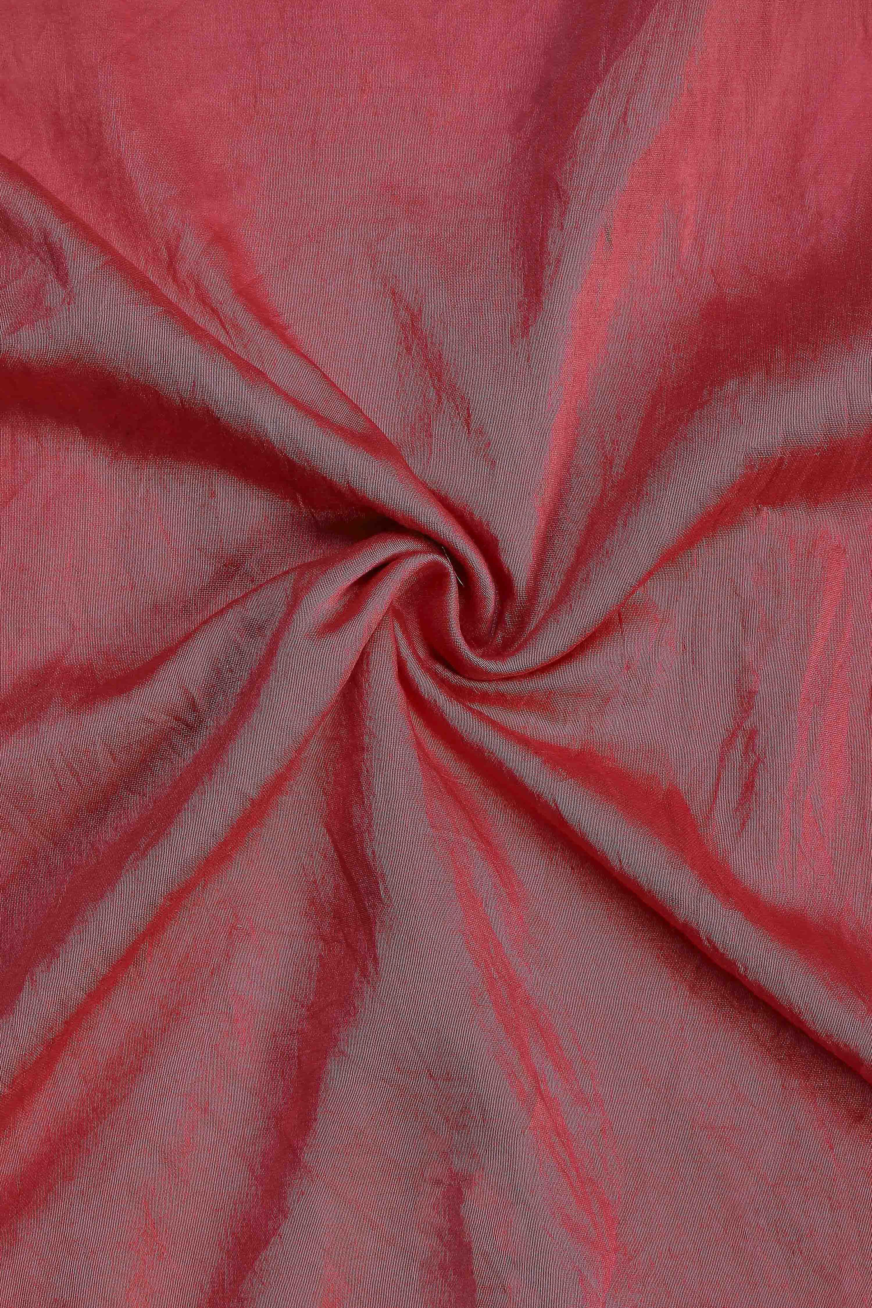 Old-Rose Modal Rajasthani Print Unstitched Suit Set image number 2