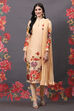 Indigo Cotton Silk Straight Printed Suit Set image number 7