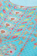 Blue Cotton Straight Printed Kurta image number 1