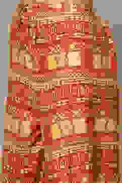 Yellow Rayon Asymmetric Kurta Palazzo 2 Piece Set image number 3