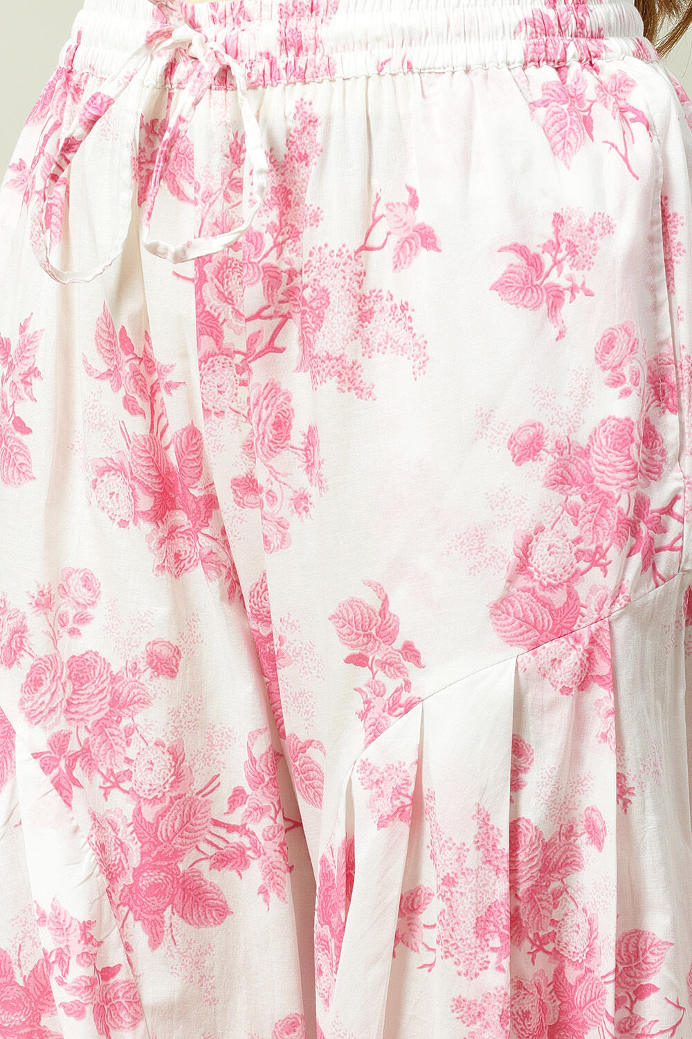Pink Cotton Straight Kurta Set image number 2