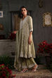 Light Green Organza Embroidered Kalidar Suit Set image number 3