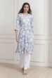 Yellow Viscose Rayon Straight Kurta image number 6