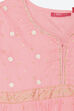 Light Pink Cotton Anarkali Suit image number 1