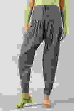 Indigo Cotton Relaxed Salwar image number 3