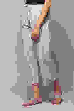 Natural Cotton Straight Palazzo image number 2