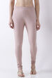Pink Cotton Lycra Churidar image number 4