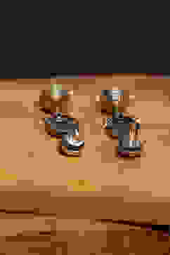 Multicolor Brass Jhumka image number 2