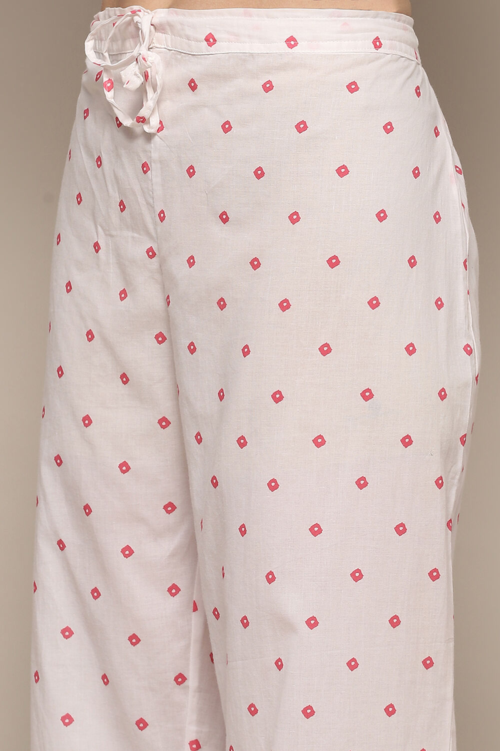 Pink Voile Straight Kurta Palazzo Suit Set image number 2