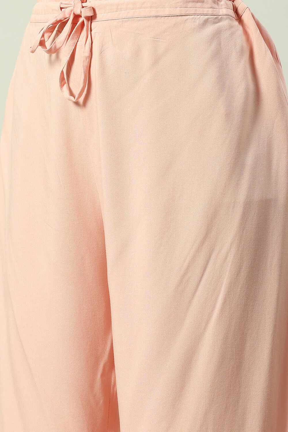 Sea Green Viscose Flared Kurta Palazzo Suit Set image number 3