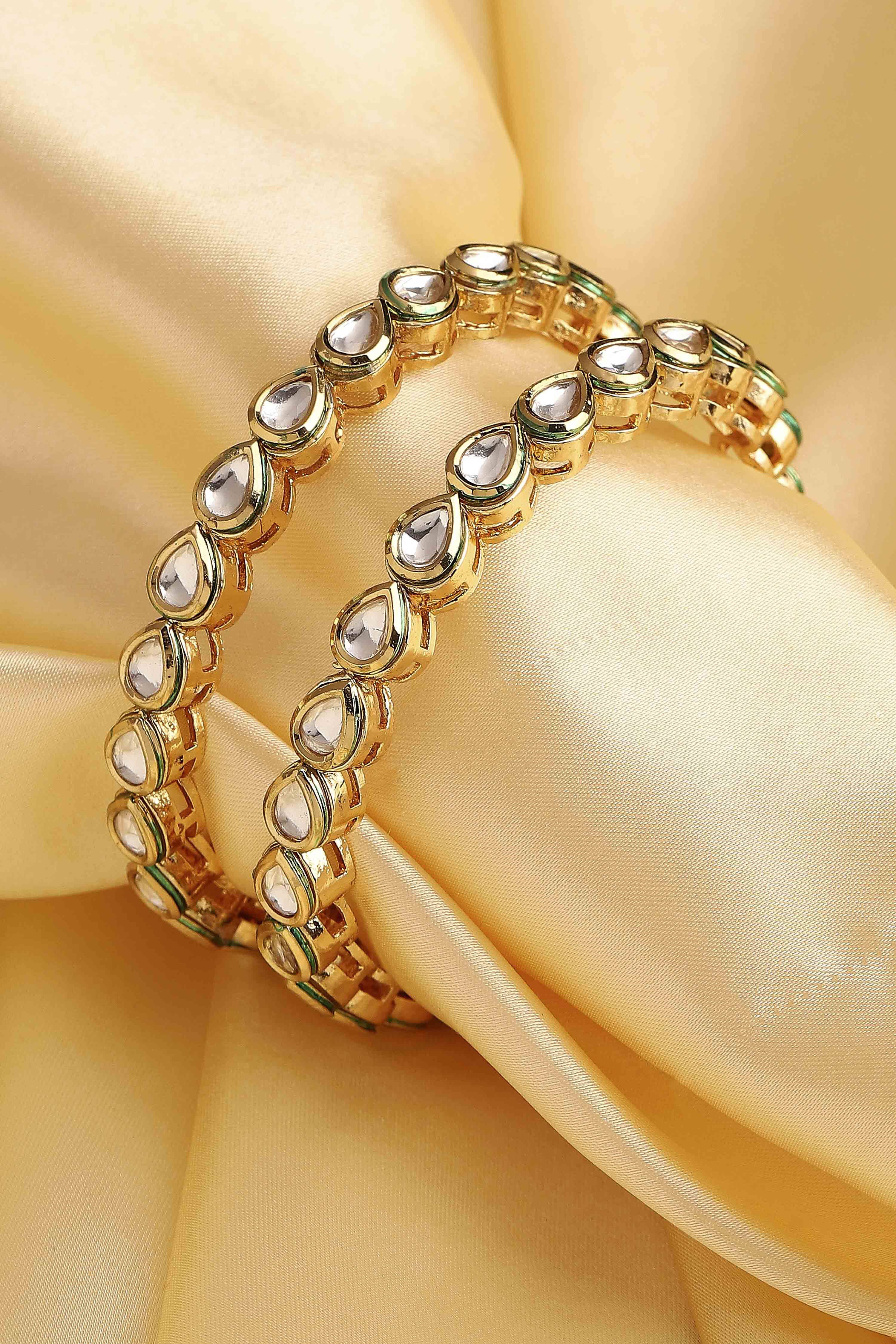 Gold Brass Bangle image number 0