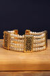 Pearl Brass Bracelet image number 0