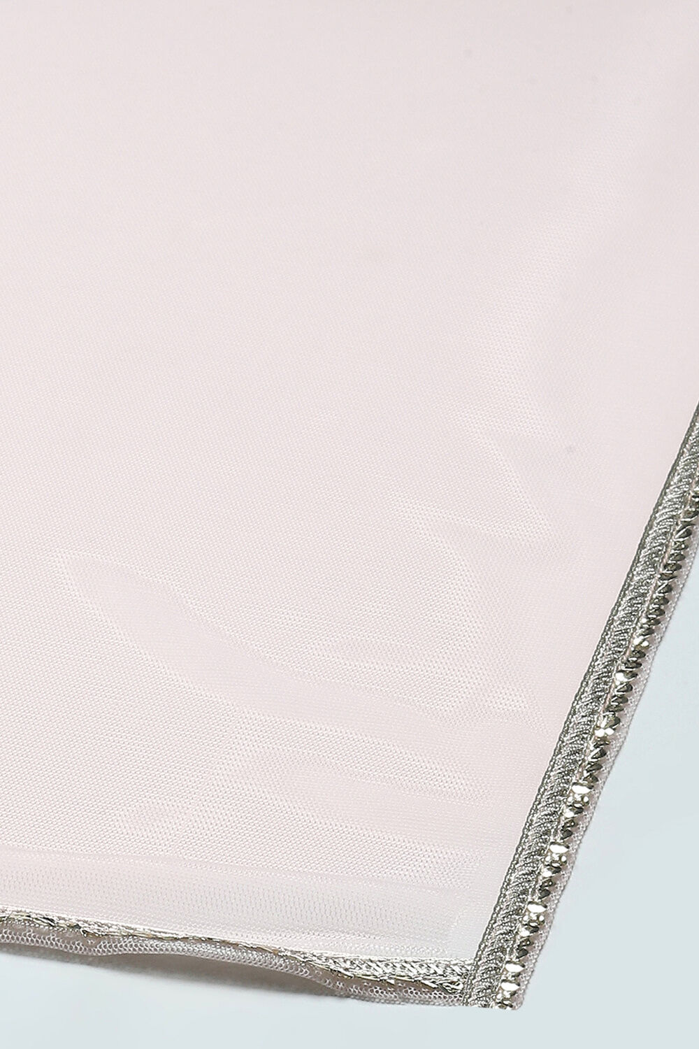 Pink Embroidered Georgette Peplum Sharara Suit Set image number 3