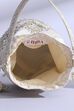 Ivory Polycotton Potli image number 7