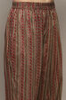 Green Cotton Unstitched Suit set image number 3