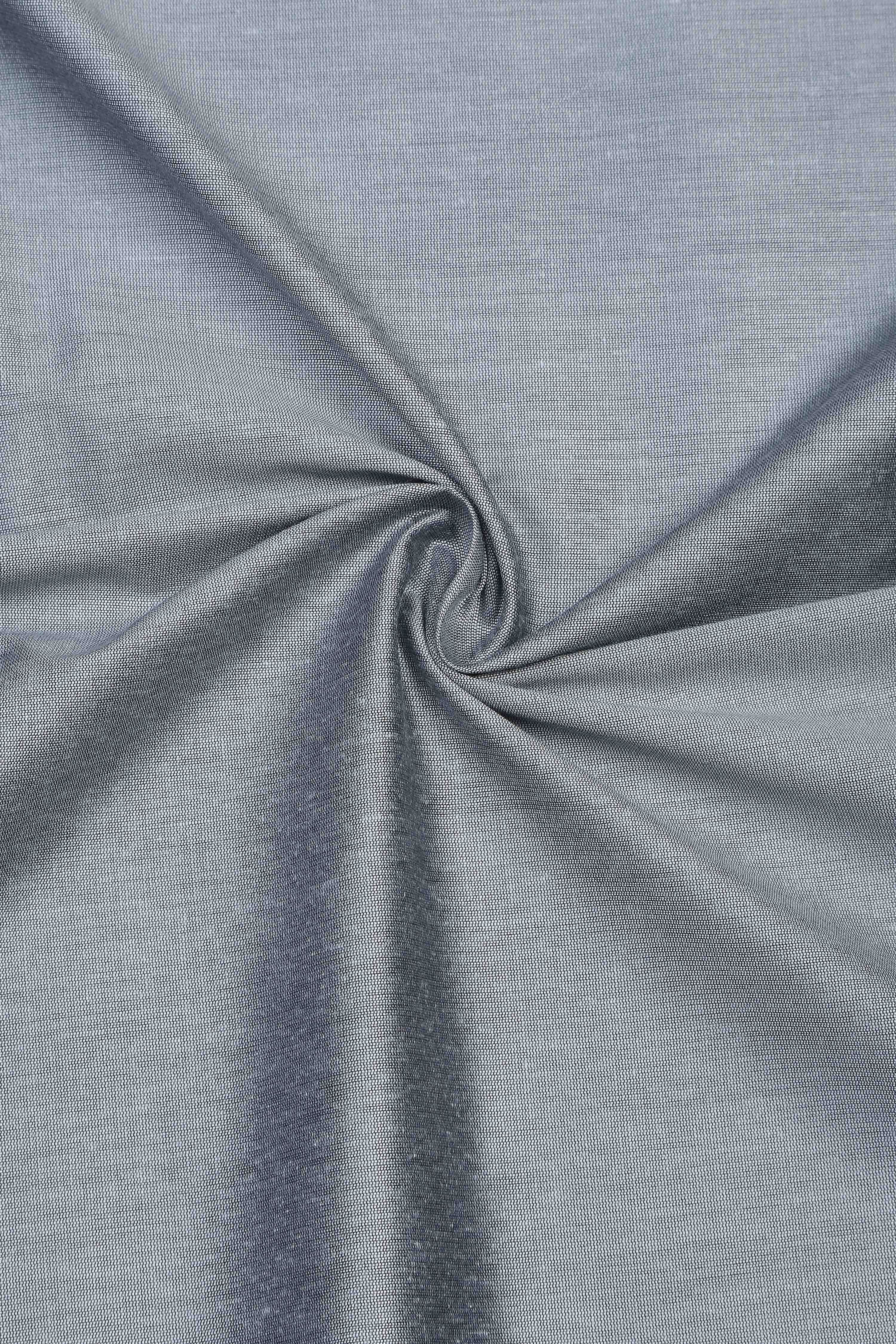 Dusty Mauve Banarasi Chanderi Banarasi Print Unstitched Suit Set image number 2