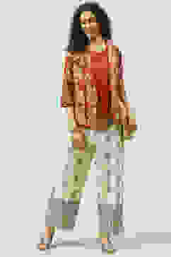 Black Relaxed Palazzo image number 4