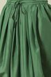 Green Printed Straight Kurta Dhoti Salwar Suit Set image number 2