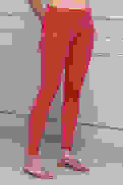 Pink Cotton Blend Solid Churidar image number 3