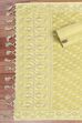 Mustard Poly Cotton Banarasi Unstitched Suit Set image number 3