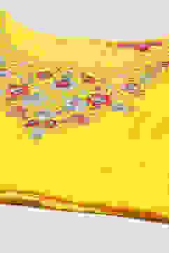 Yellow Art Silk Lehenga Set image number 1