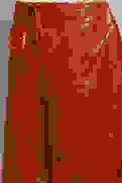 Red Viscose Straight Printed Kurta Capri Suit Set image number 2