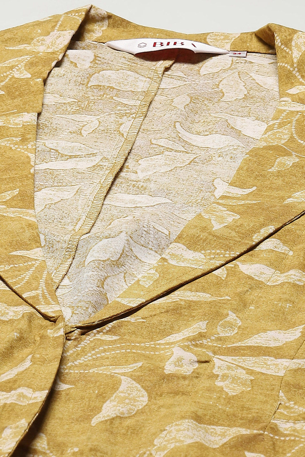 Electric Blue Rayon Straight Jacket image number 1