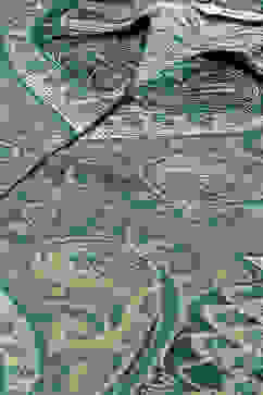 Teal LIVA Straight Printed Shirt image number 1