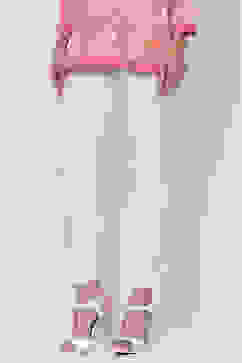 White Straight Leggings image number 2