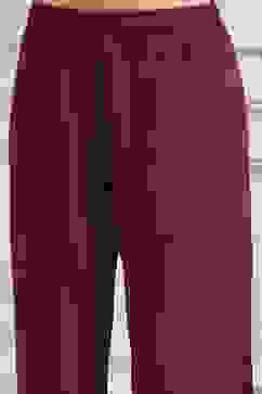 Rust Solid Gathered Suit Set image number 2