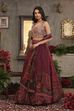 Pink Chanderi Digital Printed Lehenga Set