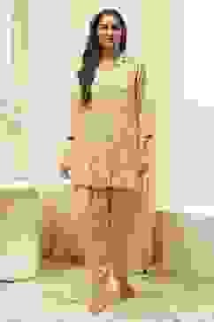 Powder Blue Rayon Printed 2 Piece Sleepwear Set image number 6