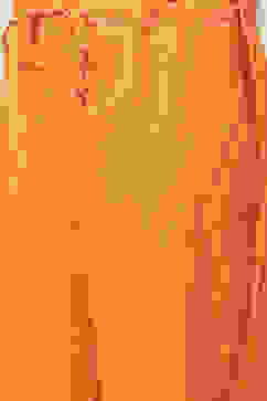 Orange Pink Cotton Silk Flared Kurta Palazzo Suit Set image number 2