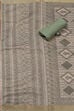 Yellow Chanderi Digital Print Unstitched Suit Set image number 3