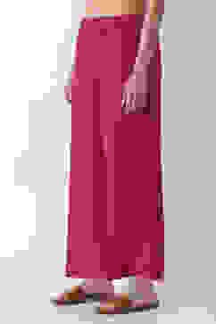 Fuschia Rayon Palazzo image number 2