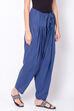 Indigo Cotton Solid Salwar image number 3