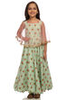 Green Anarkali Cotton Gown image number 0