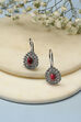 Red Brass earrings image number 0