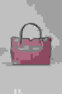 Mocha PU Handbag image number 2